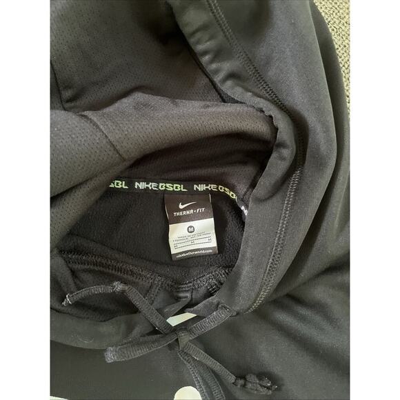 Nike BSBL Therma Fit Swingman Hoodie Ken Griffey Jr Seattle Mariners Black Med - Picture 5 of 7